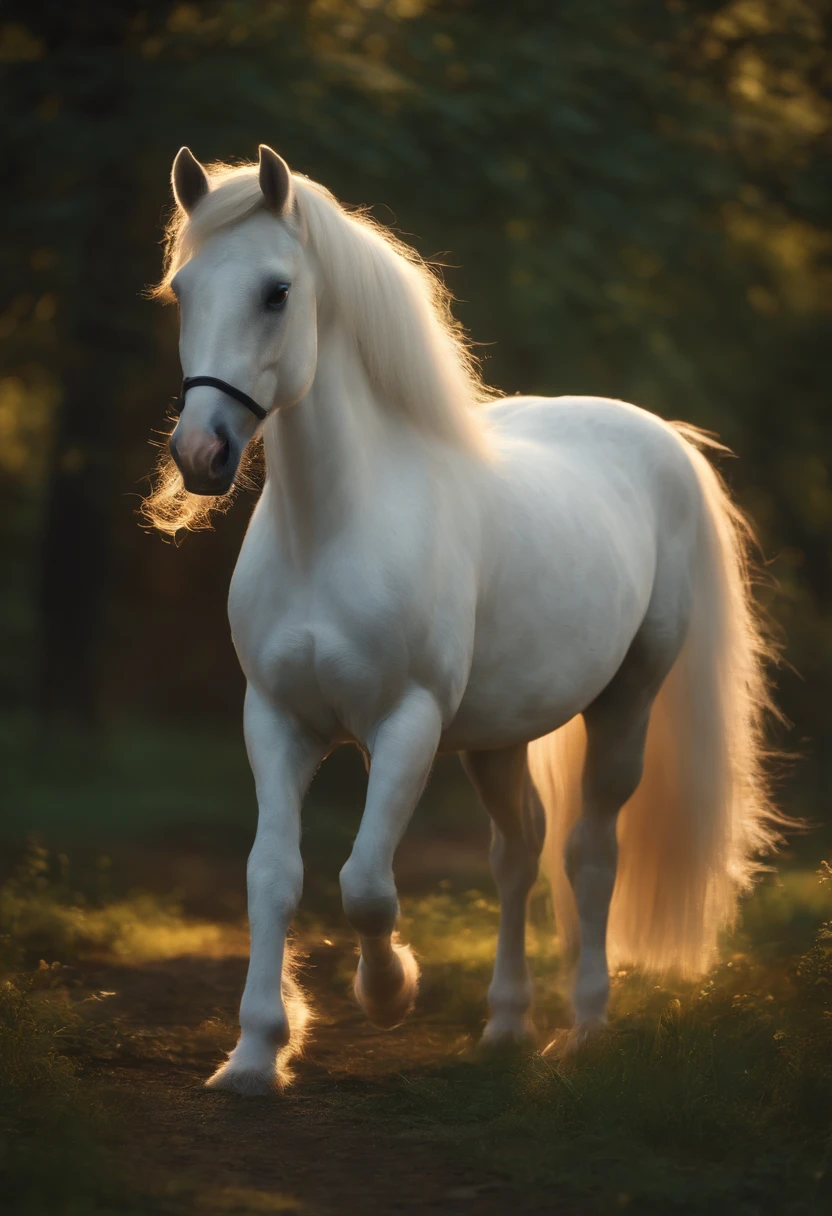 Pony unicorn, mlp:fim, blue mane, 8k, perfect