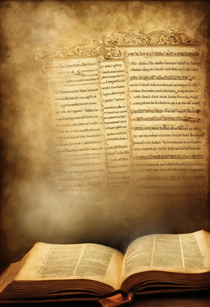 "Por favor, create a high-definition image of the Holy Bible that captures the reverence and spiritual significance of this holy book. The image should convey the historical and religious importance of the Bible, apresentando-a de forma digna e respeitosa. Use soft lighting to highlight cover and page details, enfatizando sua textura e envelhecimento, if applicable. Position the Bible in an environment that evokes a sacred environment, como uma prateleira de madeira em uma biblioteca antiga ou um altar iluminado. As cores devem ser sutis e a tipografia, Apresente-se, deve ser elegante e discreta. The image should inspire a sense of reverence and spiritual connection to the words and teachings contained in the Holy Bible."