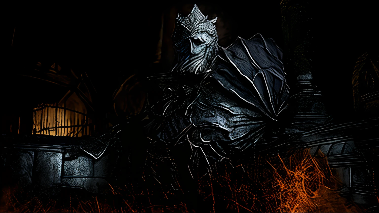 um close up de uma pessoa segurando uma espada em um quarto escuro, cavaleiro das almas das trevas, O Cavaleiro das Almas Negras, Chefe de Dark Souls, conceito de alma escura, Estilo Dark Souls, Minion como um chefe de Darksouls, no estilo de dark souls 3, Personagem de Dark Souls, Conceito de armadura de alma escura, chefe de sangue, pale black armor, em alma escura, dark souls 3 themed