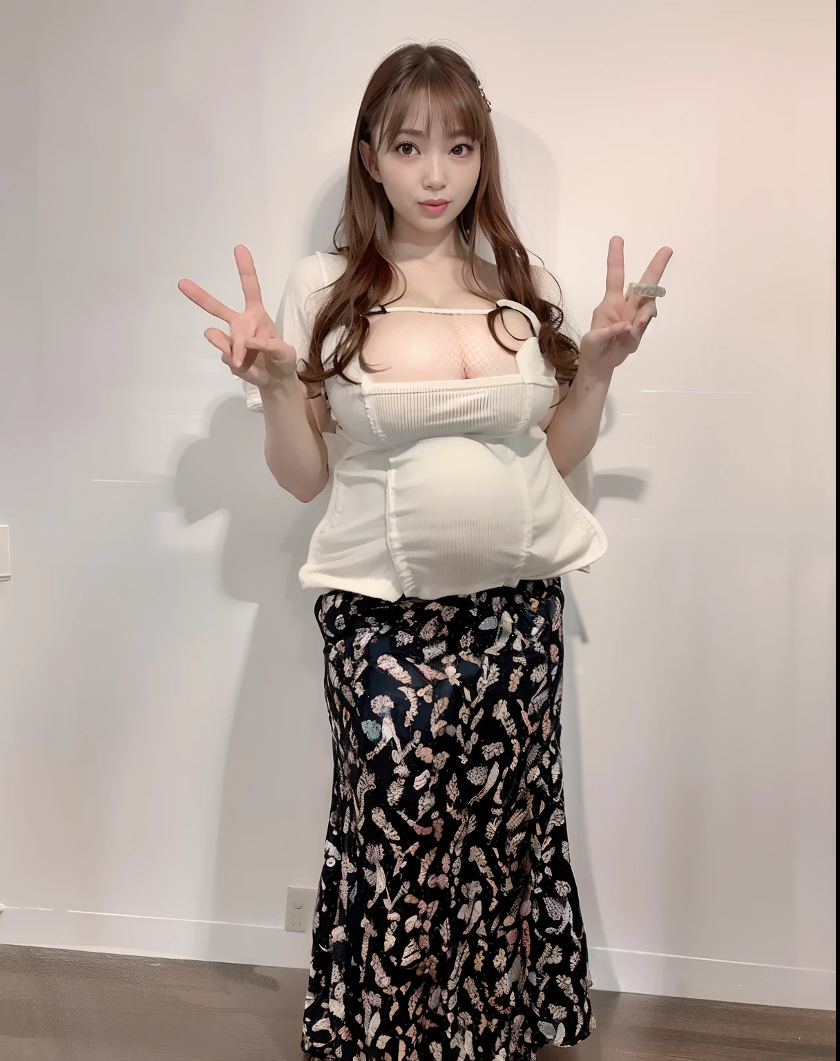 fullbody.naked,japanese,mature,40years old,pregnant,large areola,
black areola,ugly glasses,black nipples