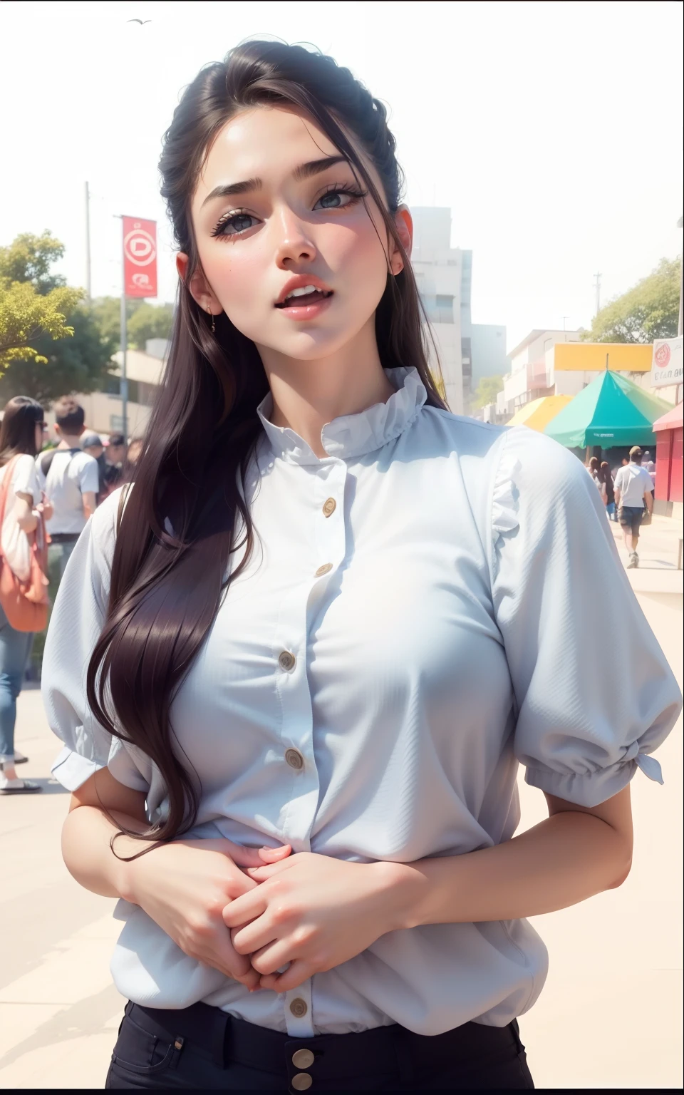 Cute big breast