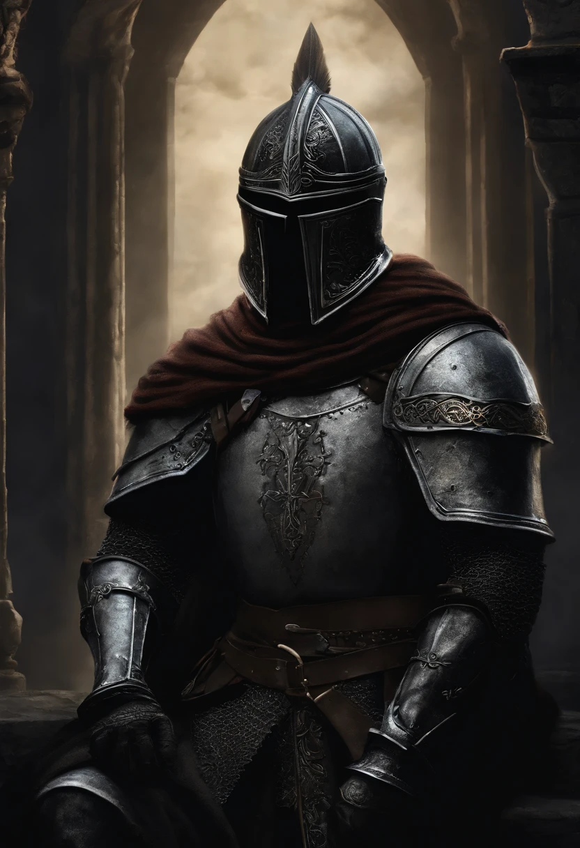 um close up de uma pessoa segurando uma espada em um quarto escuro, arte conceitual dark soul, conceito de alma escura, Arte conceitual de Dark Souls, cavaleiro das almas das trevas, O Cavaleiro das Almas Negras, Arte conceitual de Almas Escuras, Arte de Dark Souls, Estilo Dark Souls, Estilo de Arte Dark Souls, Almas Sombrias Inspiradas, Almas Escuras, Personagem de Dark Souls, Conceito de armadura de alma escura