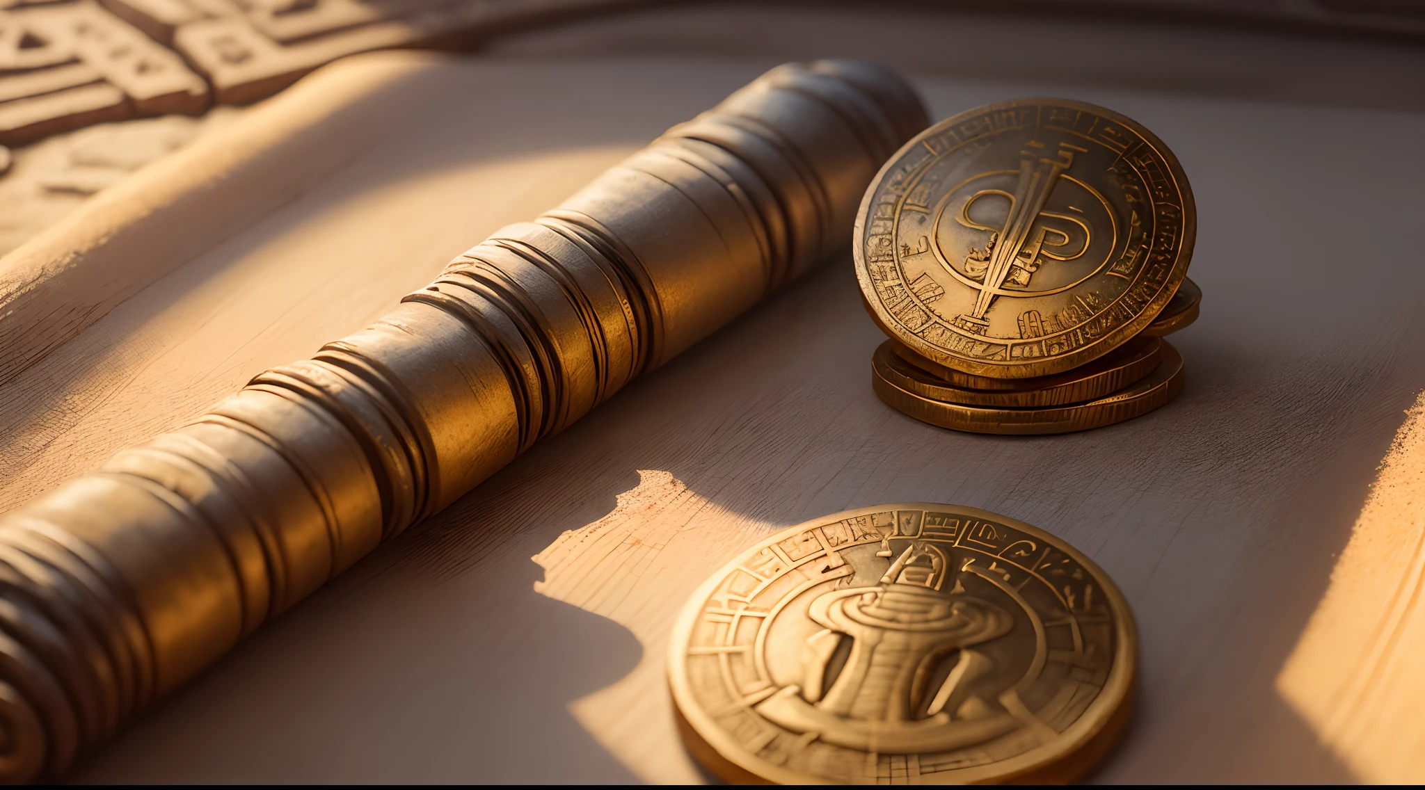 a coin of little value from Egyptian times