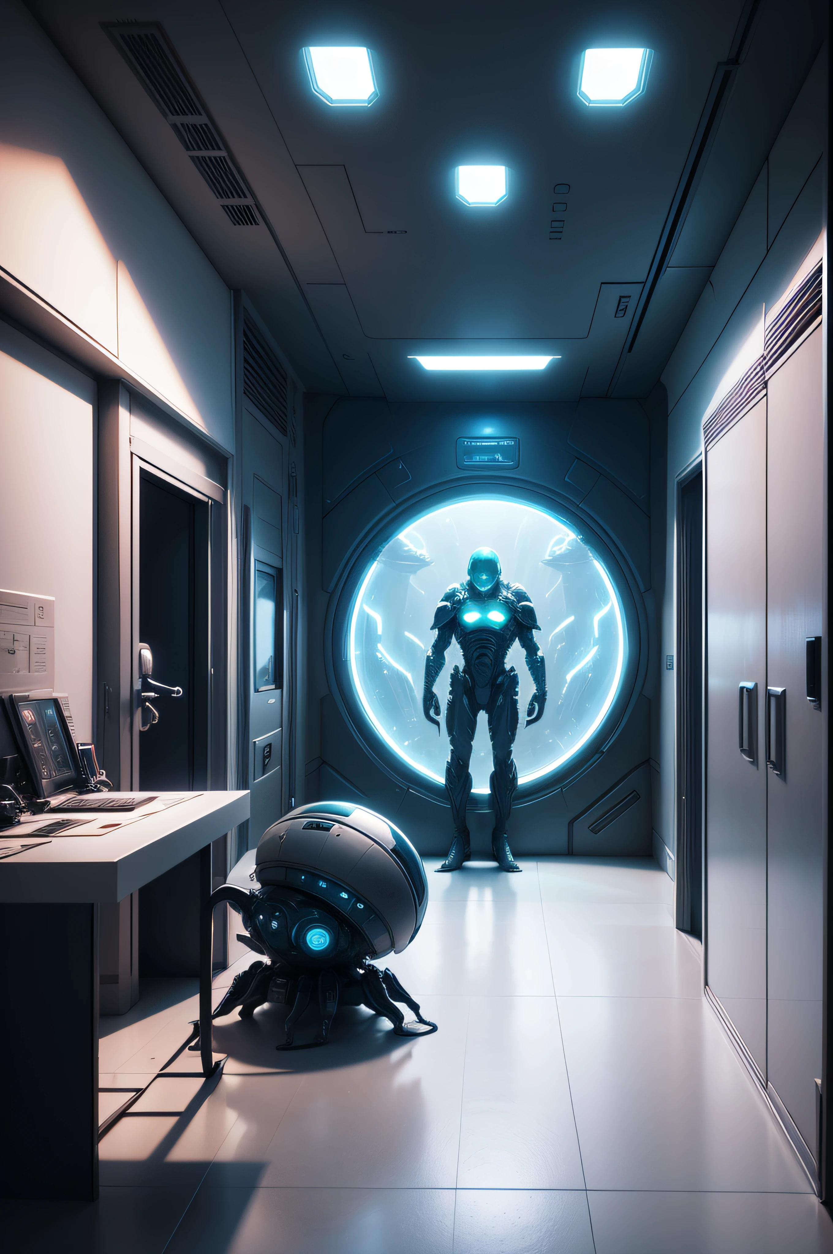 aliens in a spaceship room, depicted as a scifi scene, science fiction concept art, 8 k high detail concept art, interior of an alien spaceship, sci fi concept art, concept art 8 k, sci-fi hollywood concept art, sci - fi concept art, sci-fi concept art, award winning scifi art