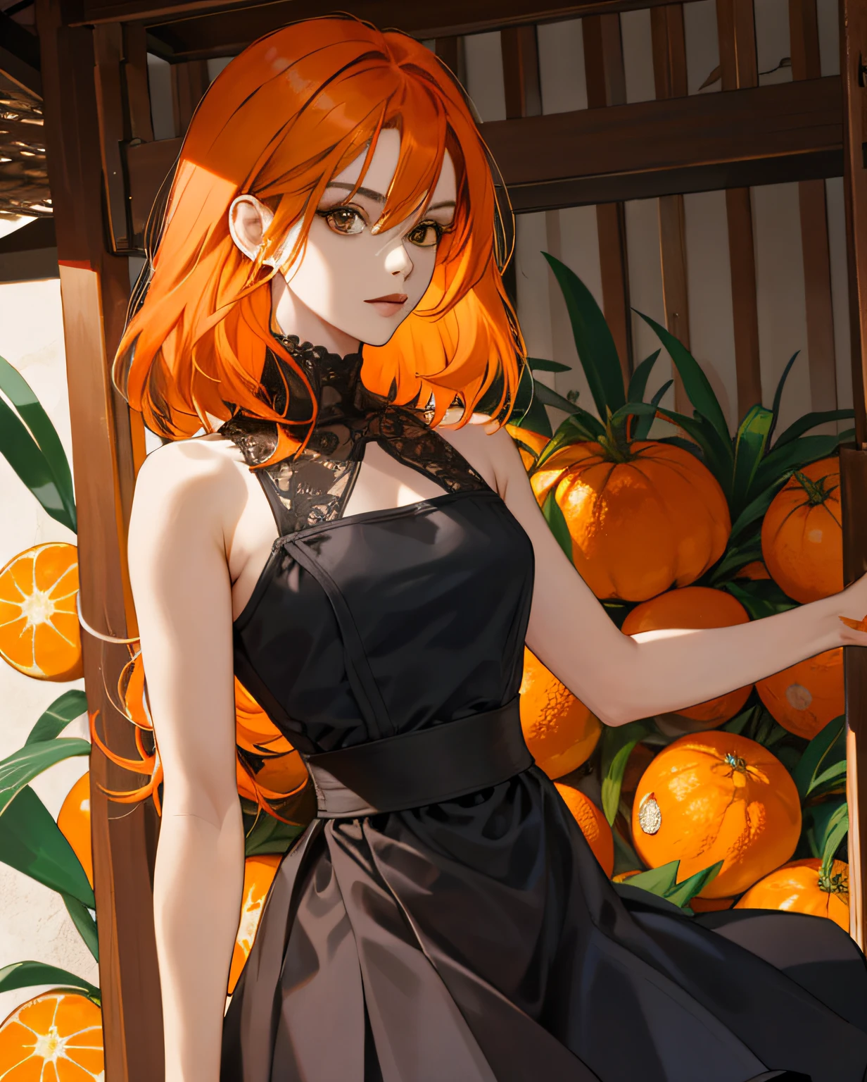 Mulher com cabelos ruivos, 'Ramona Flores', cabelo laranja espetado, orange hair, cabelo de gengibre, cabelo curto de cobre