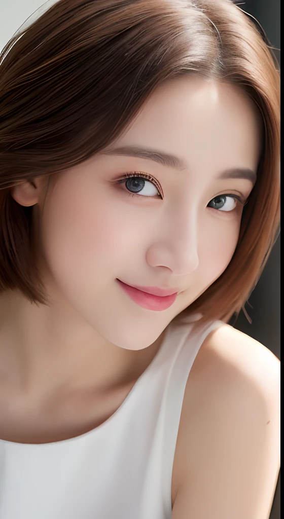 ((Best Quality, 8K, Masterpiece: 1.3)), 1girl, Slim Abs Beauty: 1.3, (Hairstyle Casual, Big Breasts: 1.2), Dress: 1.1, Super Fine Face, Delicate Eyes, Double Eyelids, Smile, Home