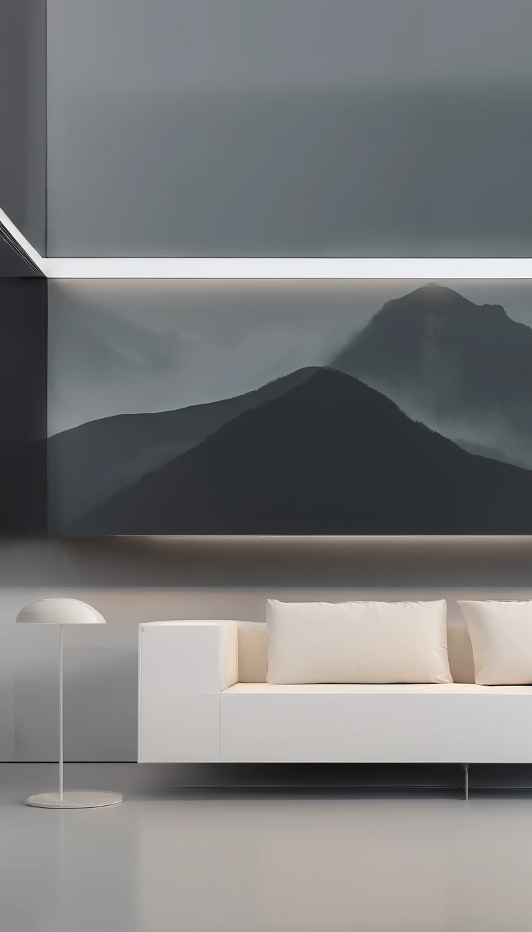 Alps on a rainy day