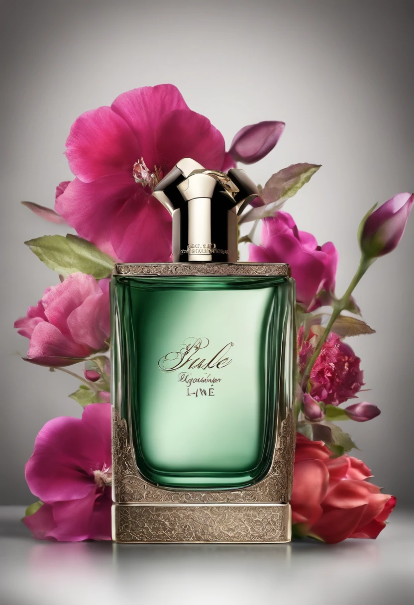 A special logo in me SL the name of the brand is a perfume