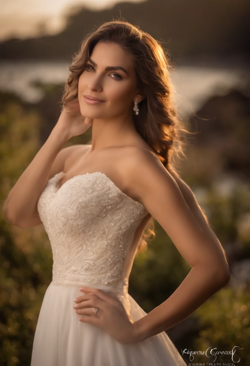 opless full body portrait of A confident-looking woman, princess with long flowing hair, hazel eyes, aesthetic body, physically fit body, wearing designer jewellery, visible c-cup breast sitting on royal garden, palace background, bokeh perfect composition, hyperrealistic, super detailed, 8k, high quality, trending art, trending on artstation, sharp focus, photo shoot, intricate details, highly detailed, art by greg rutkowski