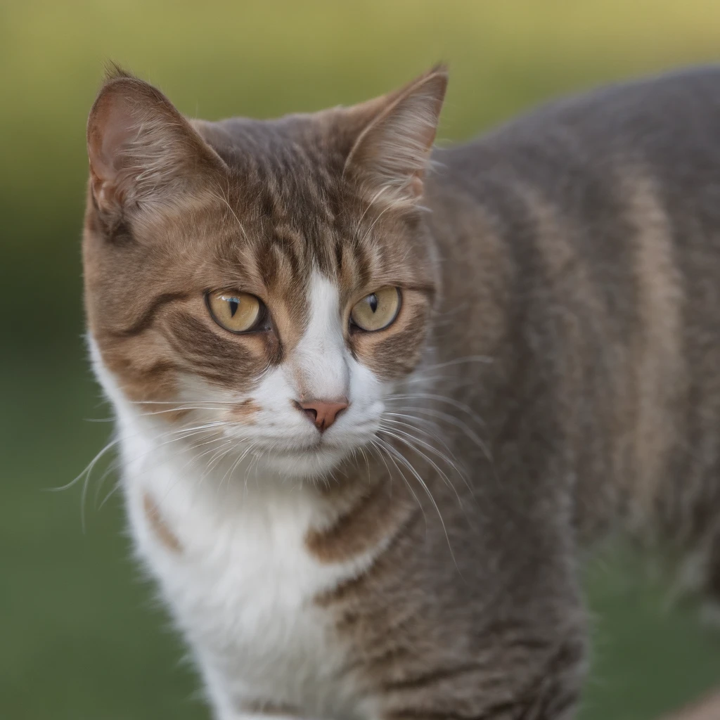 Gato, crie uma foto de um gato lindo master part, best quality, extremamente detalhado, Cinematic lighting, Pelos e olhos detalhados, 8k, Realistic, Premiado, fotografia