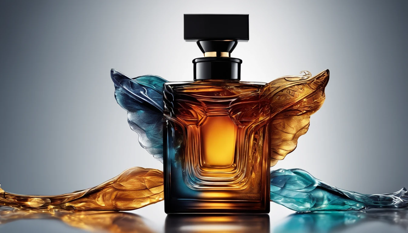Perfume logo with TEXT written on it : SL
