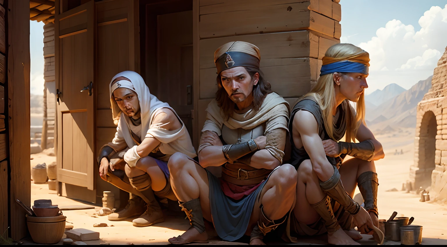 Bandits of biblical times