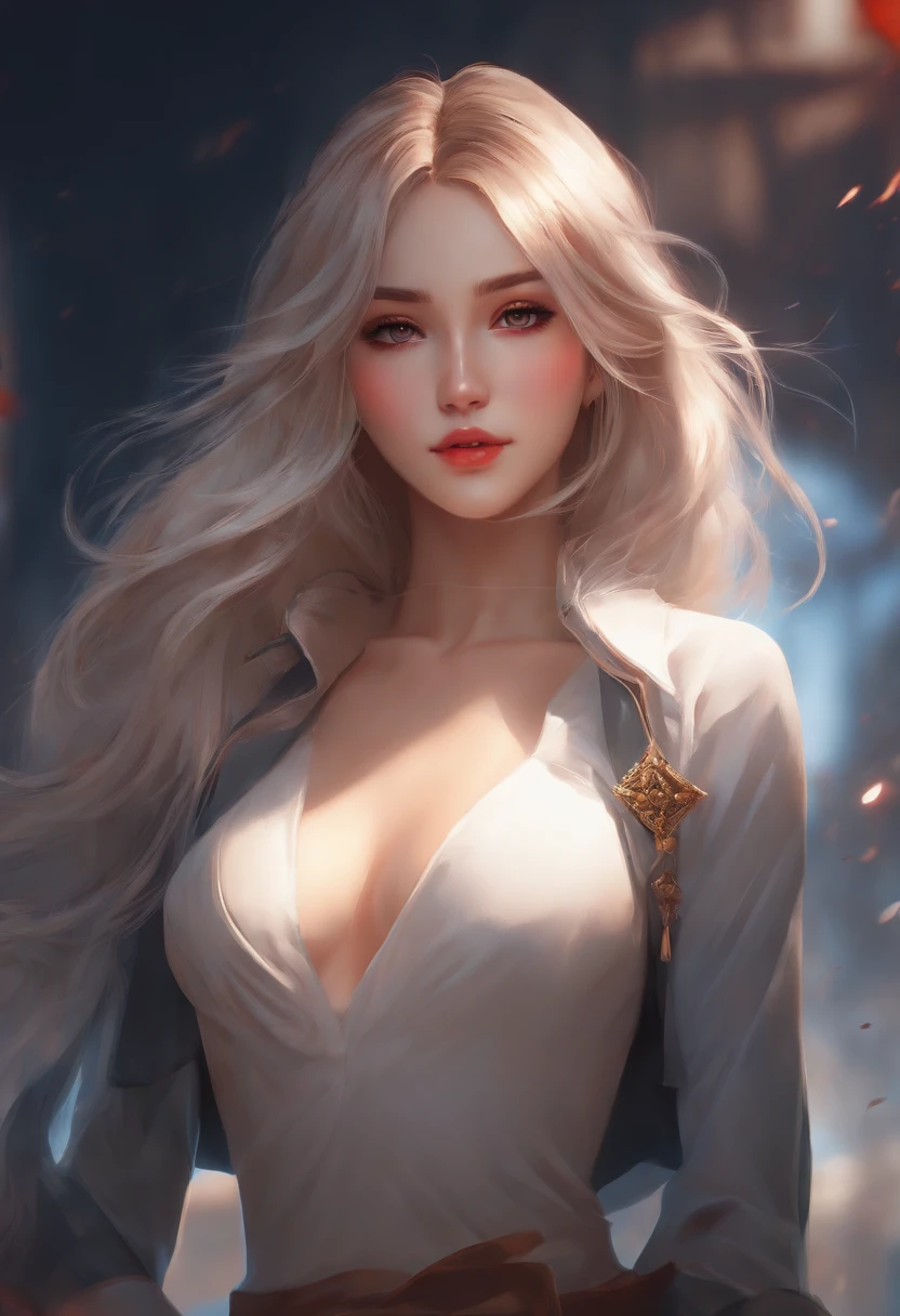 anime character,detailed,vibrant,sharp focus,anime face,character design,wlop,artgerm,kuvshinov,unreal engine,trending on artstation,akihito yoshida,(best quality,4k,highres,masterpiece:1.2),physically-based rendering,professional,vivid colors,portraits,studio lighting,HDR,colorful palette,soft lighting,expressive eyes,flowing hair,manga style,imaginative background,eye-catching composition,beautifully rendered skin, striking pose,hair accessories,fantasy elements,comic book aesthetic,surreal atmosphere
