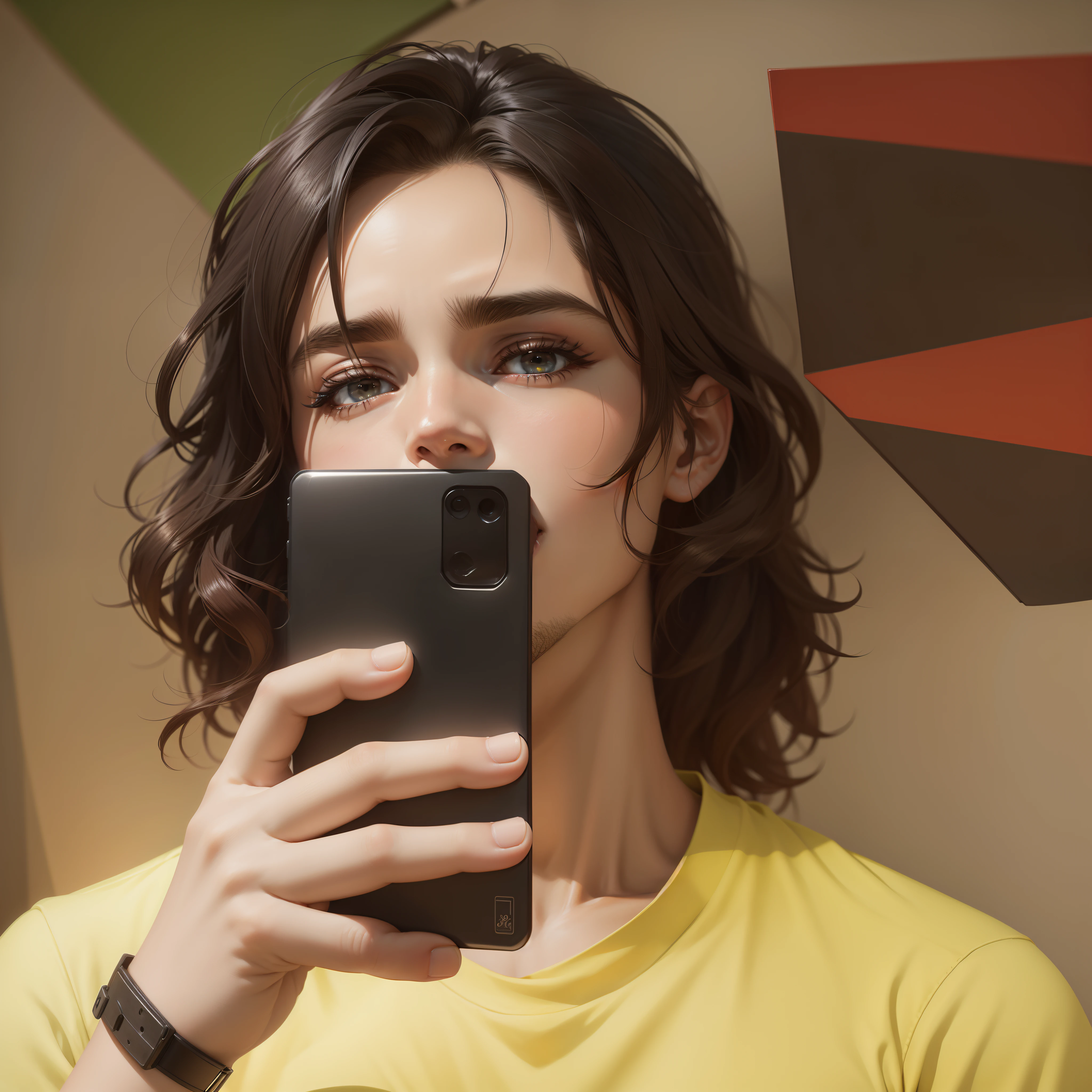 anime, sobrancelhas masculina, fotorealismo, maior qualidade possivel, cinematic lighting, olhos asiatico