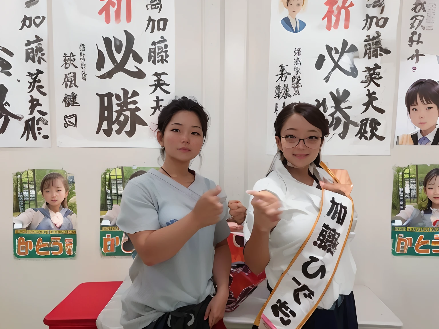 (masterpiece:1.2、top-quality)、nffsw、intricate detailes、1girl in、sixteen years old、 brown haired、Light brown eyes:1.3、pinafore、animal ear、A smile、Hands together、woman samurai、door、doress、White Apron、Indoors、long-sleeve、blue eyess、looking at the viewers、a furry、pink dress、shorth hair、Maids、maid apronl、dog ears、window、bangss、is standing、Mouth closed、(low angles), (top down),Realistic scale,Significant shrinkage:1.5,Anime style photo,Super Detail, Realistic, Super realistic,lifelike rendering,(((school classrooms:1.5,Classroom lined with desks:1.2))),Professional Photographer