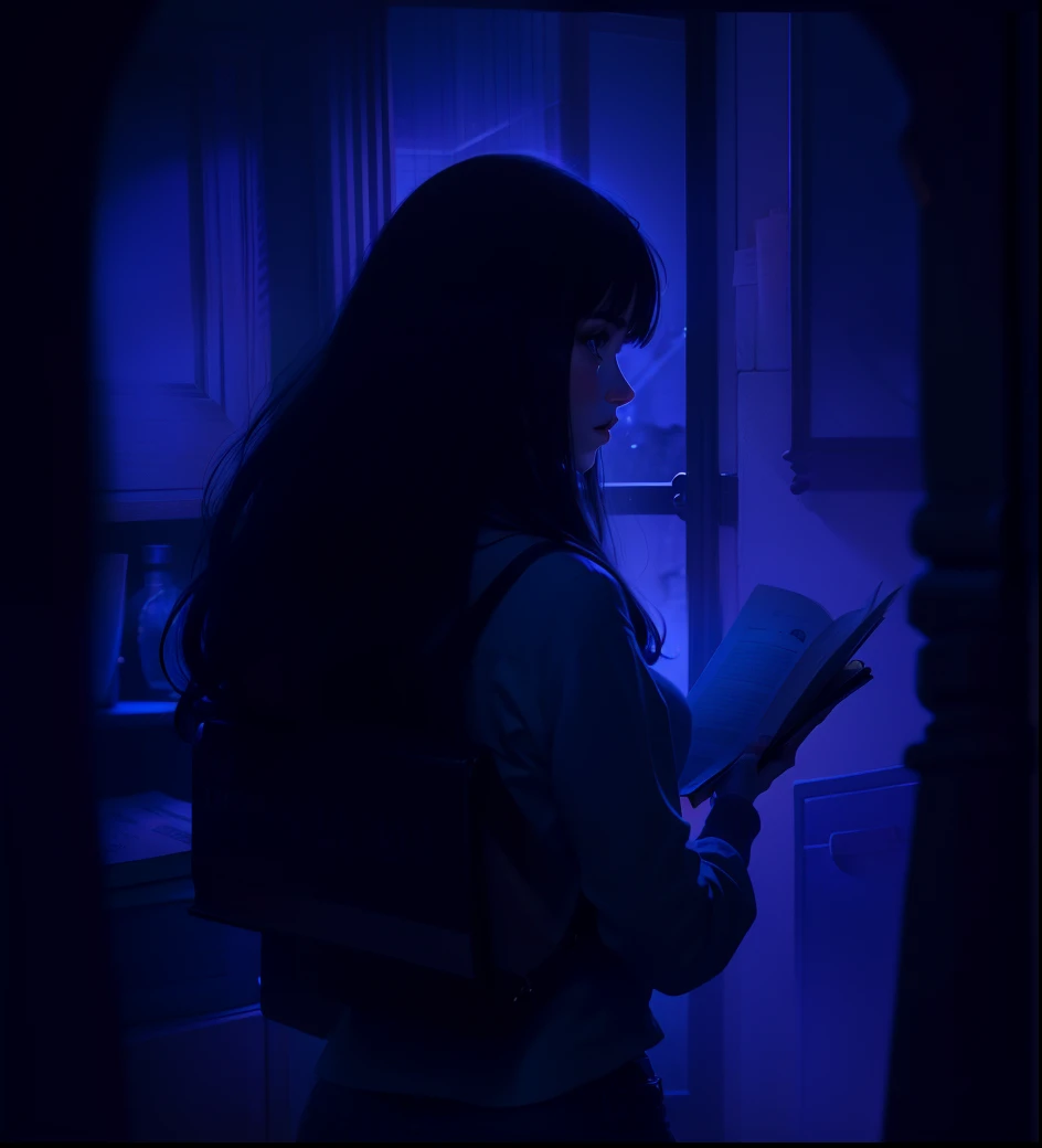 Garota com livro