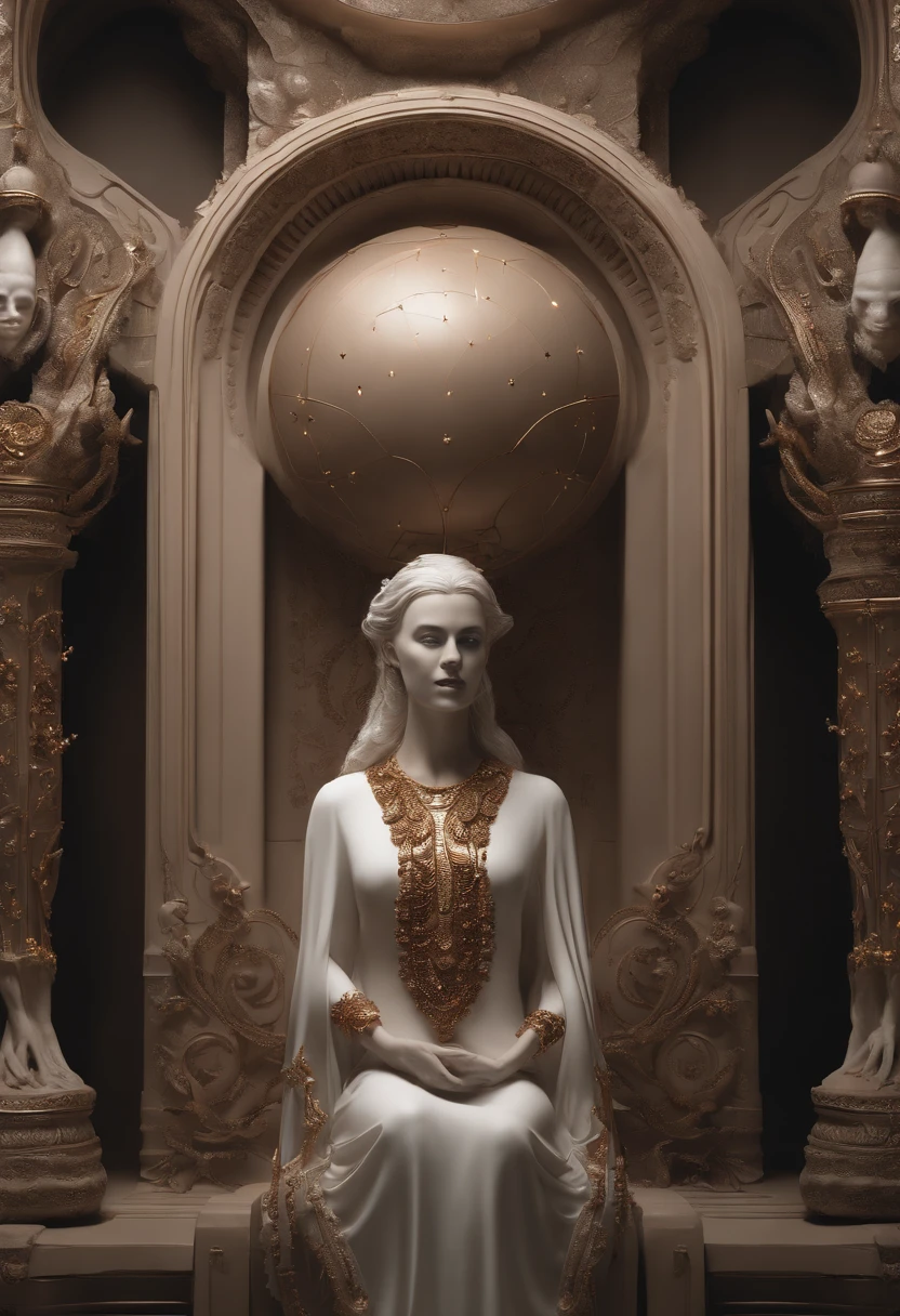 "AI crafts an 8K NSFW masterpiece, where technology and sensuality converge. A woman, showcased in her entirety, graces the scene with unmatched elegance. Every detail, from her distinctive face to her pronounced bust, is a testament to the unparalleled beauty that AI can capture."