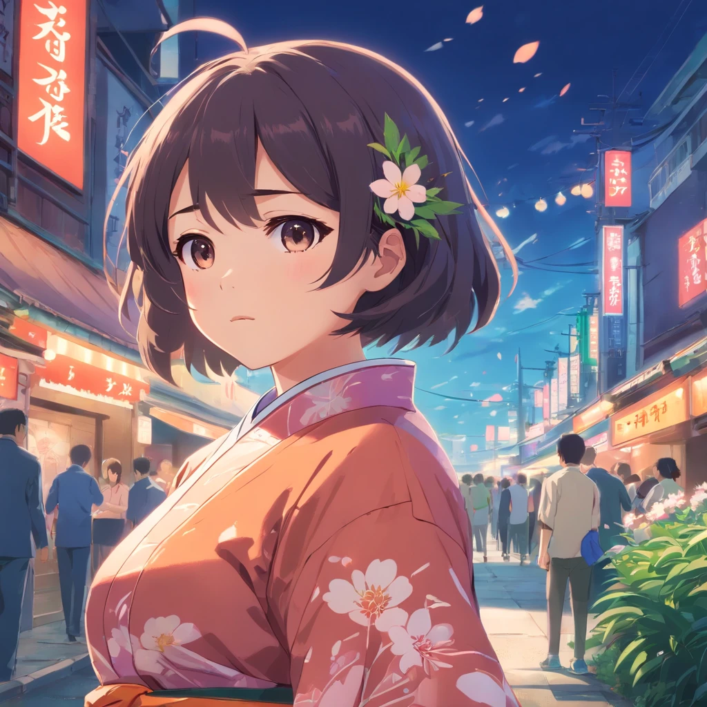 vivd colour, 16k, hyper HD, High-density imaging review 10, (tmasterpiece:1. 5), absurderes, (best qualtiy:1. 5),solid color backdrop,A girl,Hold your arms,Frowning,Staring at you angrily,Pouting angrily,Floral half-sleeved cheongsam,Cute fat girl,A ball head
