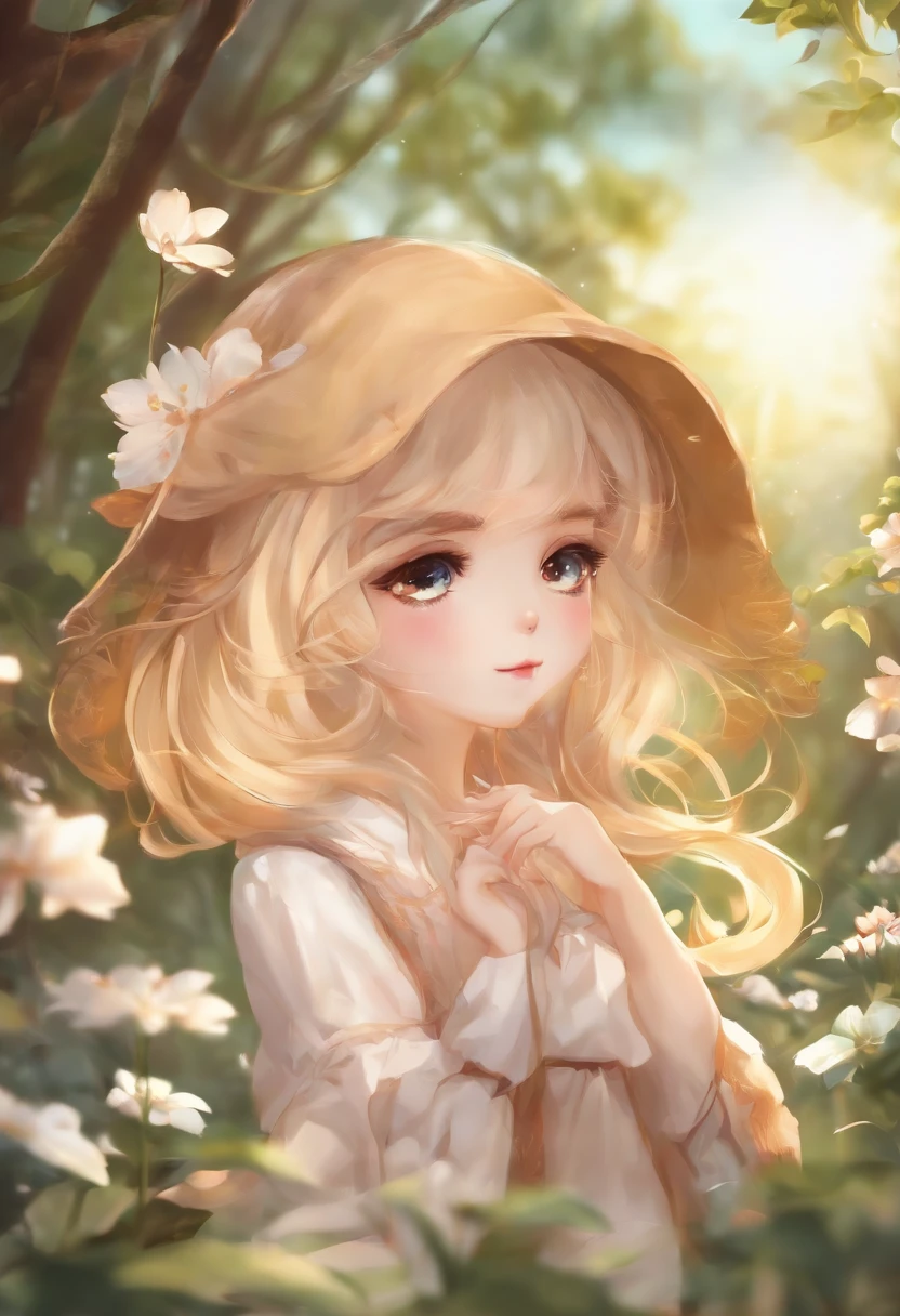 Girl, cute, pretty, little chibi, kawaii anime (Female), masterpiece (2d quality)