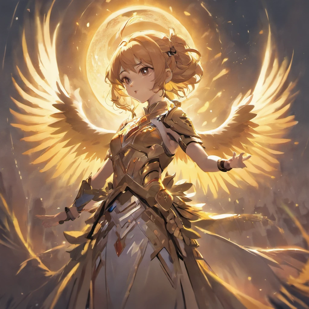 Gryphon, mysterious creature, A majestic, Powerful wings, Lion body, Eagle head, Fierce gaze, sharp talons, grieves, Golden beak, generous dimensions, flight, mont, Cloudy sky, Ancient ruins, Fantasy realm, mythological landscape, epic, magia, mysterious creature, mythological beasts, furious, Mythical monsters