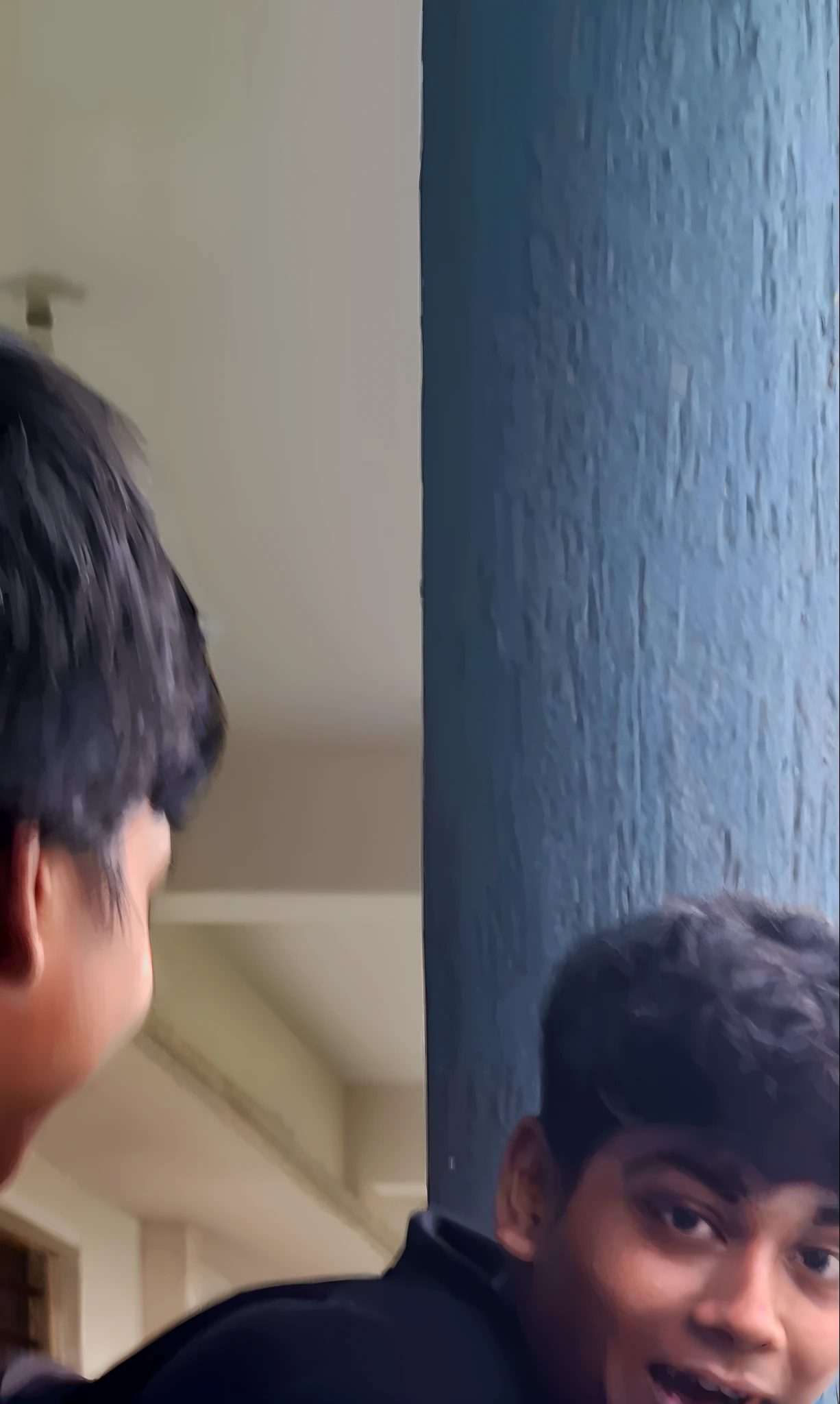there are two boys sitting on a balcony looking out at the city, candid picture, candid photo, taken with sony alpha 9, taken with the best dlsr camera, candid shot, taken with a canon dslr camera, candid photograph, at college, taken with canon 8 0 d, with a happy expression, taken with sony a7r camera, very very low quality picture