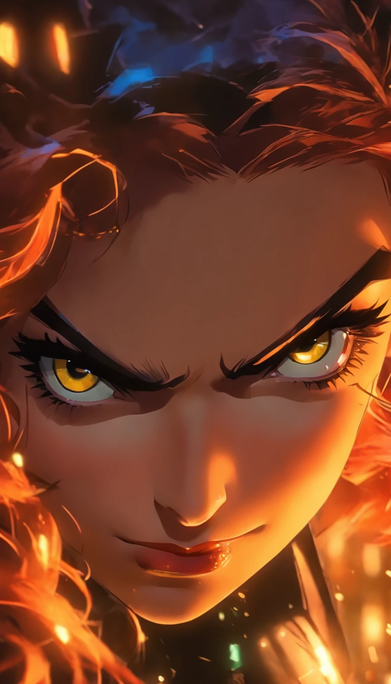 (melhor qualidade,4k,8k,alto,master part:1.2),ultra-detalhado,(Realistic,fotorrealista,photo-realistic:1.37),Barbara Gordon, Jovem mulher de 19 anos l, Cabelos ruivos bonitos, vestindo uniforme policial,olhos castanhos penetrantes, Beleza Suprema, Gotham City Setting, postura forte e confiante, Determined expression,vivid colors,foco nítido,pintura detalhista,professional lighting,Estilo Retrato, dramatic lighting,Bokeh