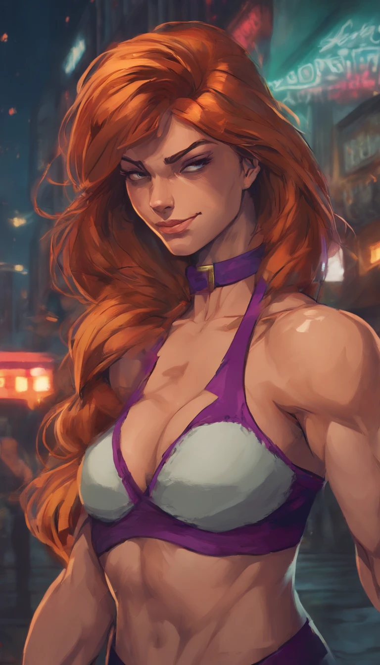 (melhor qualidade,4k,8k,alto,master part:1.2),ultra-detalhado,(Realistic,fotorrealista,photo-realistic:1.37),Barbara Gordon, Jovem mulher de 19 anos l, Cabelos ruivos bonitos, vestindo uniforme policial,olhos castanhos penetrantes, Beleza Suprema, Gotham City Setting, postura forte e confiante, Determined expression,vivid colors,foco nítido,pintura detalhista,professional lighting,Estilo Retrato, dramatic lighting,Bokeh