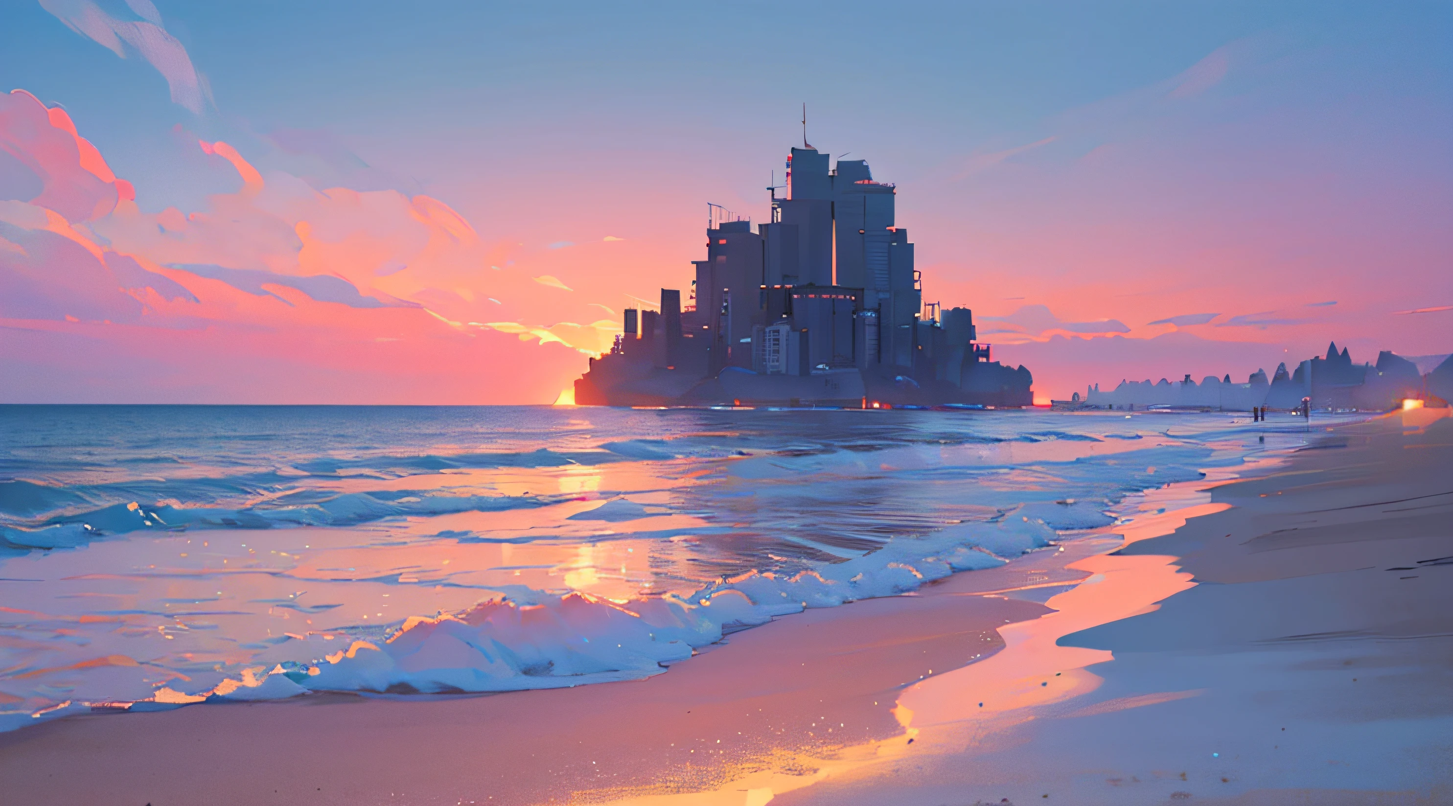 ((Best Quality, 8K, Masterpiece: 1.3)), A softly blurred, pastel-hued gradient background, creating a soothing and dreamy atmosphere.