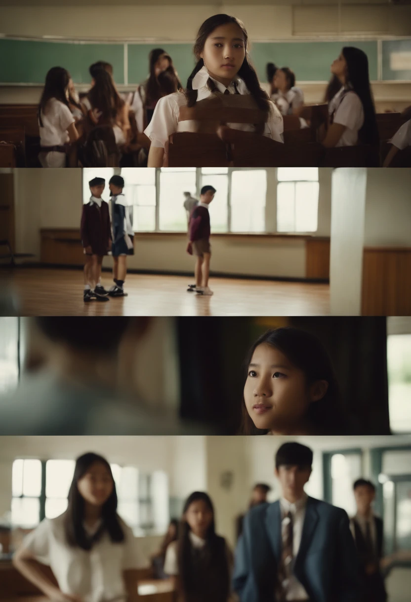 Naked junior high school students