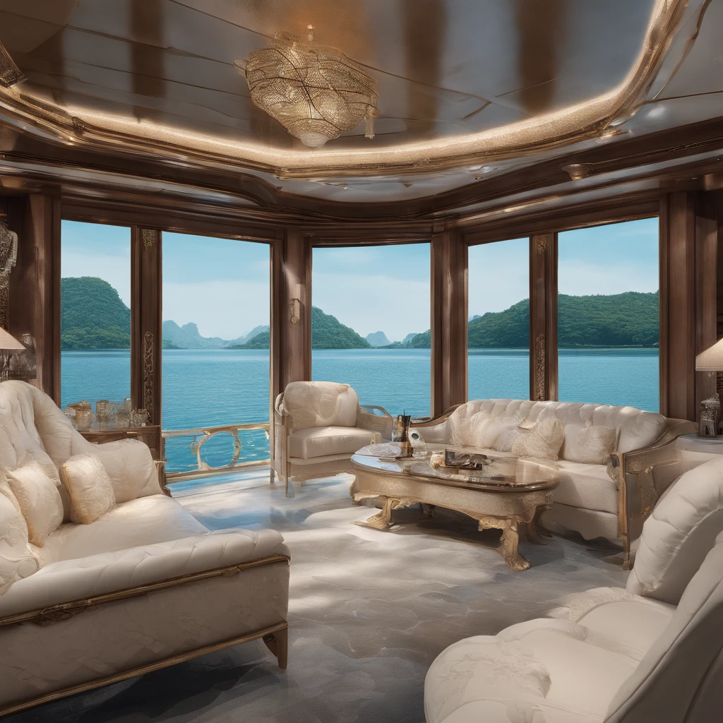 The sky is an endless expanse of azure and the water glistens in the sun. Boating on the West Lake in the warmth of the sun offers a brief respite from life, masterpiece, best quality