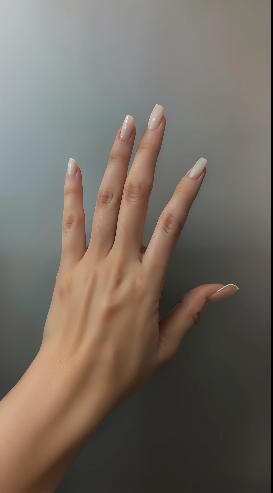 (best quality,ultra-detailed,realistic:1.37),sharp focus, HDR, vivid colors, studio lighting, professional, portraits, girl hand, small wrist, no veins, soft skin, delicate fingers, graceful, gentle touch, subtle elegance, feminine charm, beautifully manicured nails, dainty and refined, proper proportions, elegant pose, natural and realistic, photo-realistic details, lifelike textures