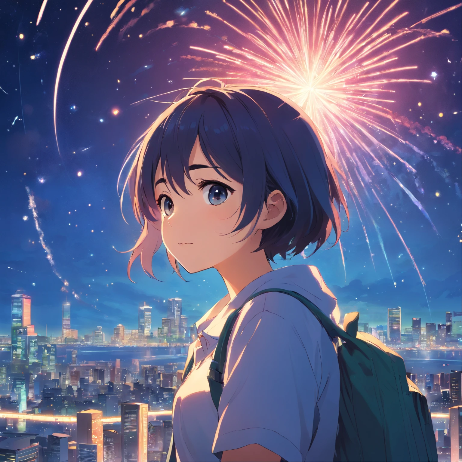 masterpiece、An ultra-high picture quality、one girls、constellation、comic strip
