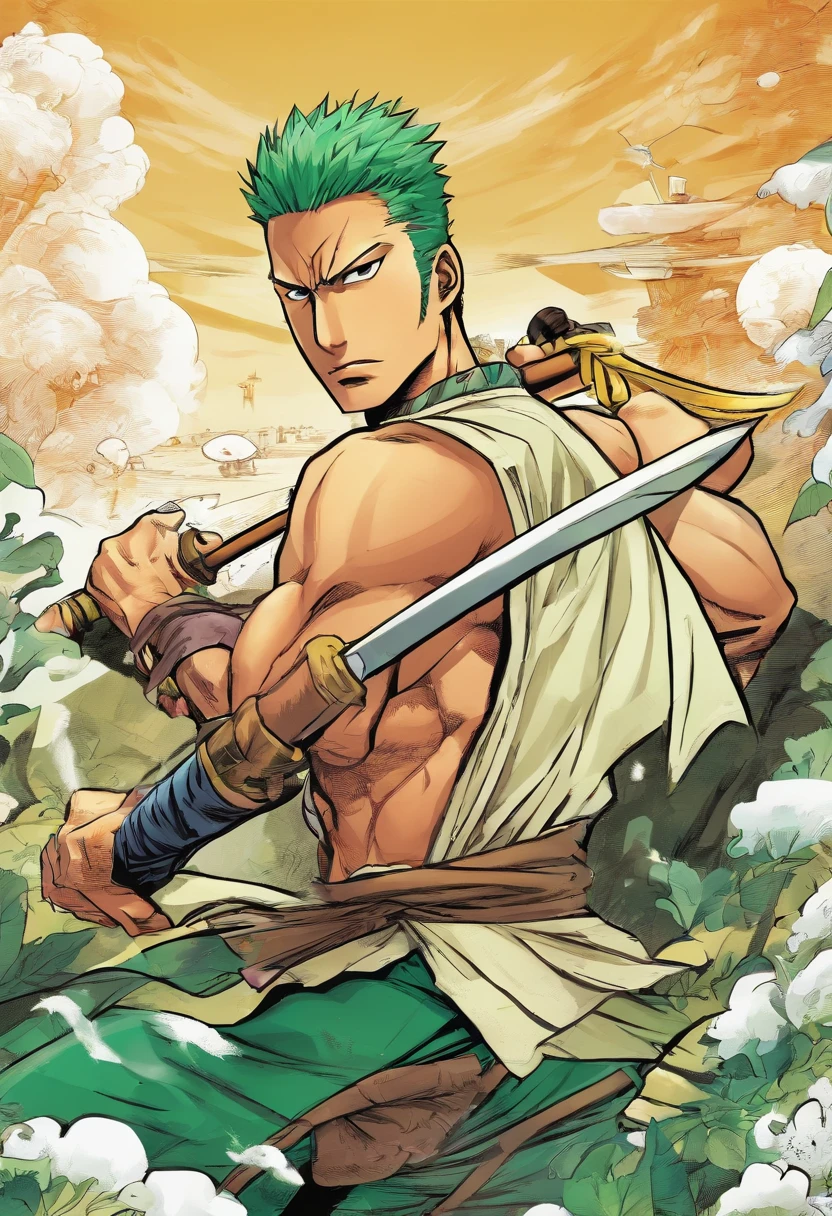 Roronoa Zoro with style