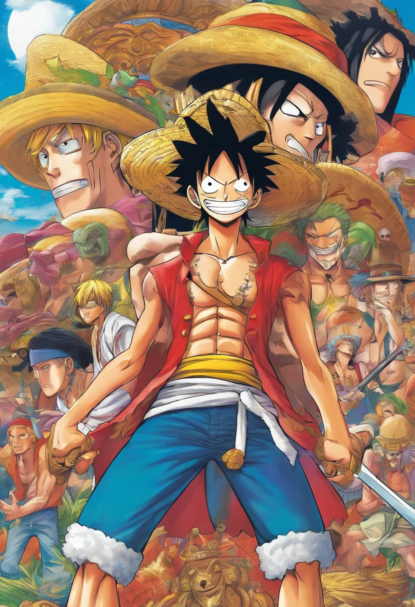 Draw Doflamingo in Luffy's crew
