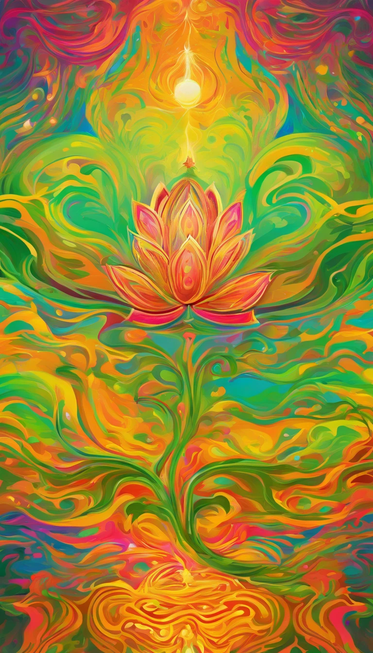 lotus flower, Green stem, Silt comes out of the water, gold light, The light of the Buddha shines, UHD, retina, masterpiece, ccurate, super detail, high details, high quality, highres, 16k