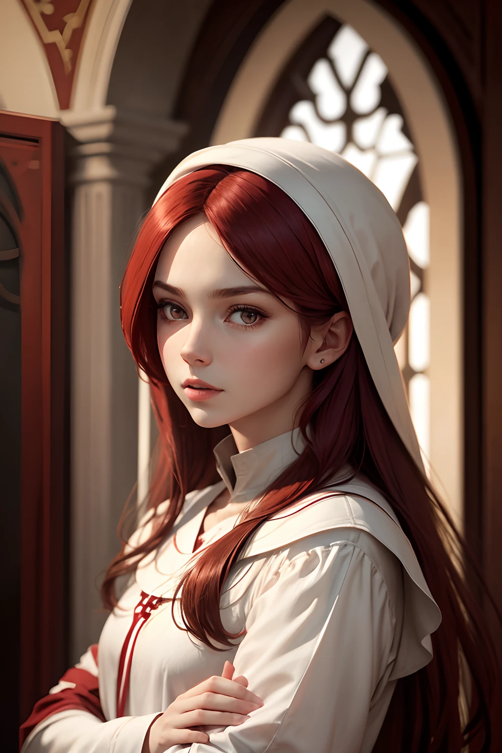 Jesus,reddish,blanche,