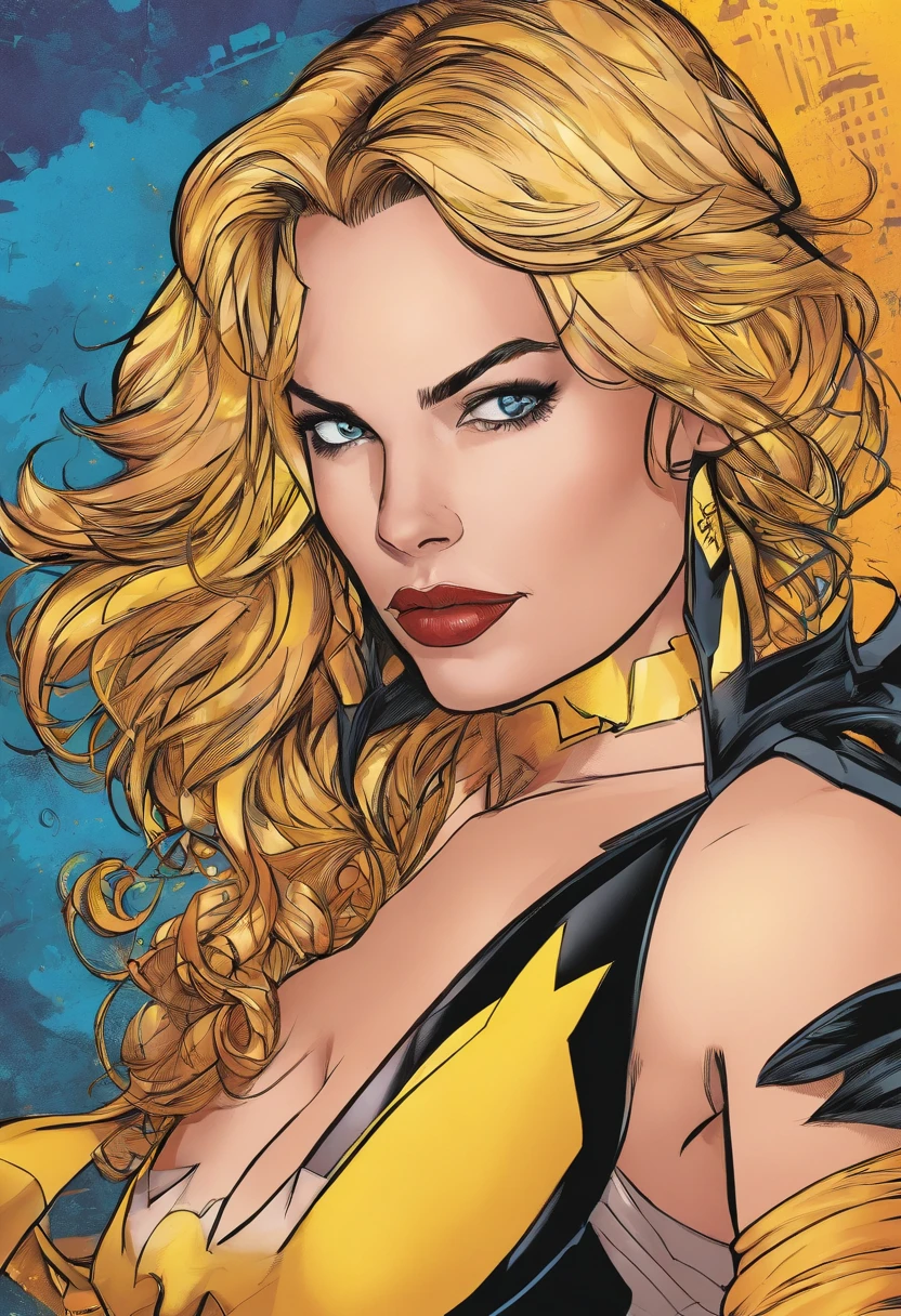 Margot Robbie, vestida como BatGirl