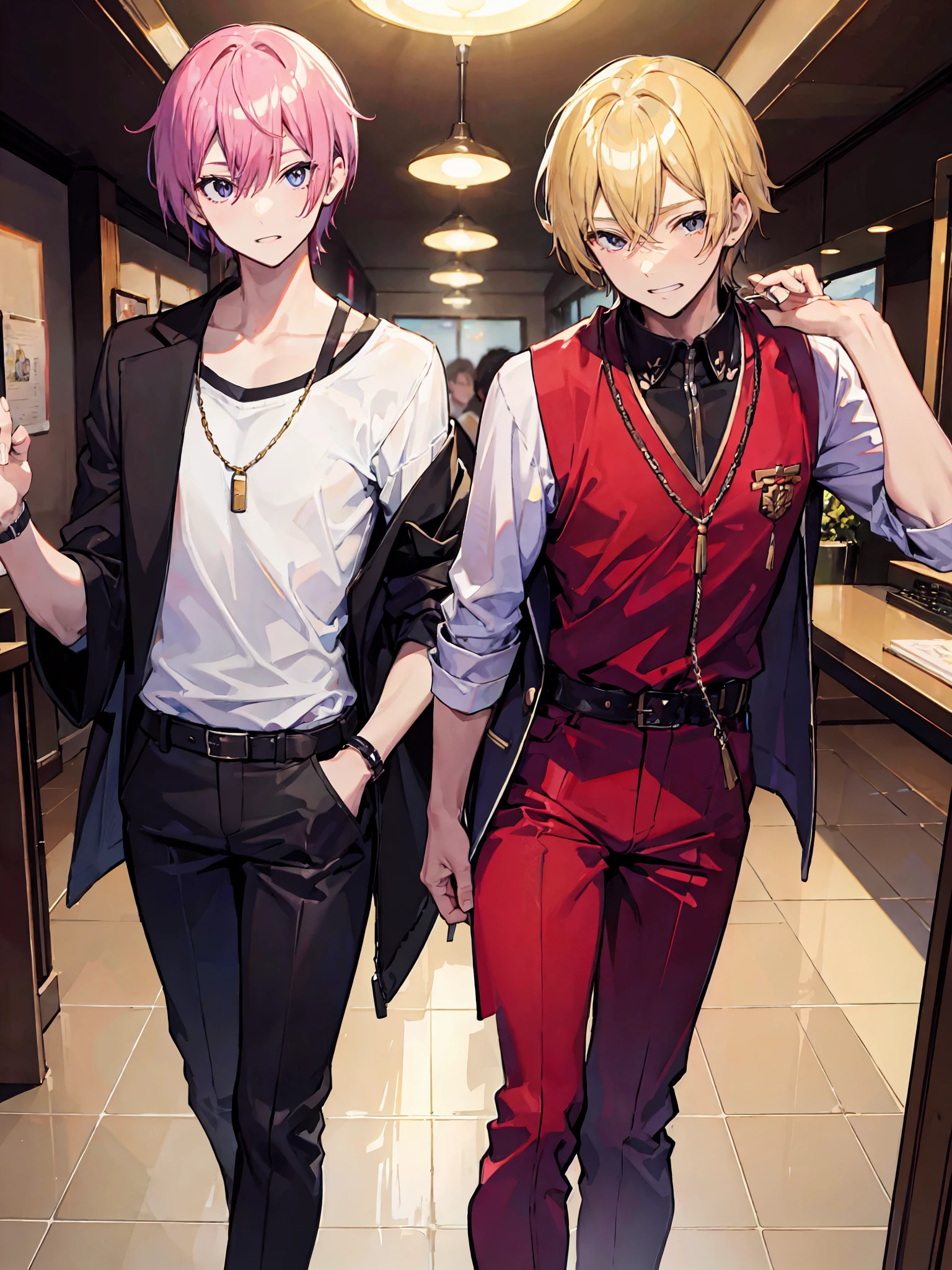 ((Black clothe))