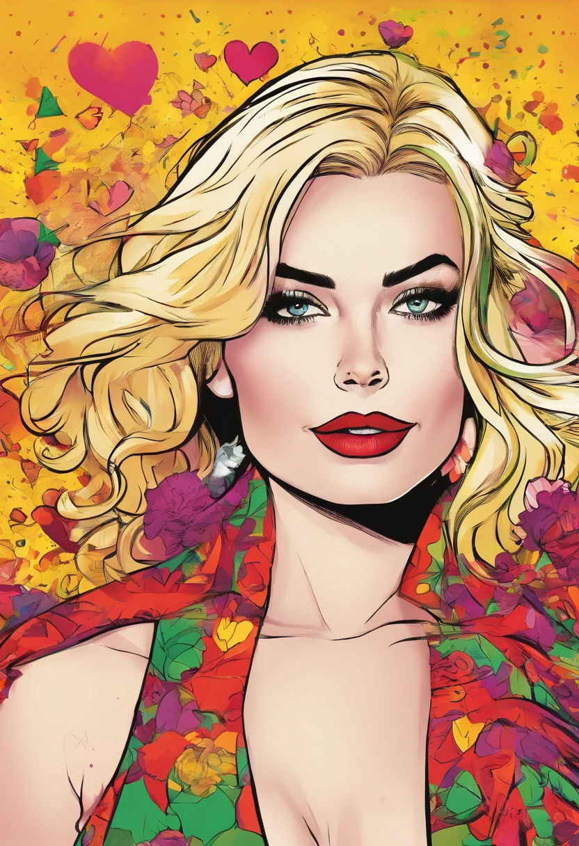Margot Robbie, vintage pinup