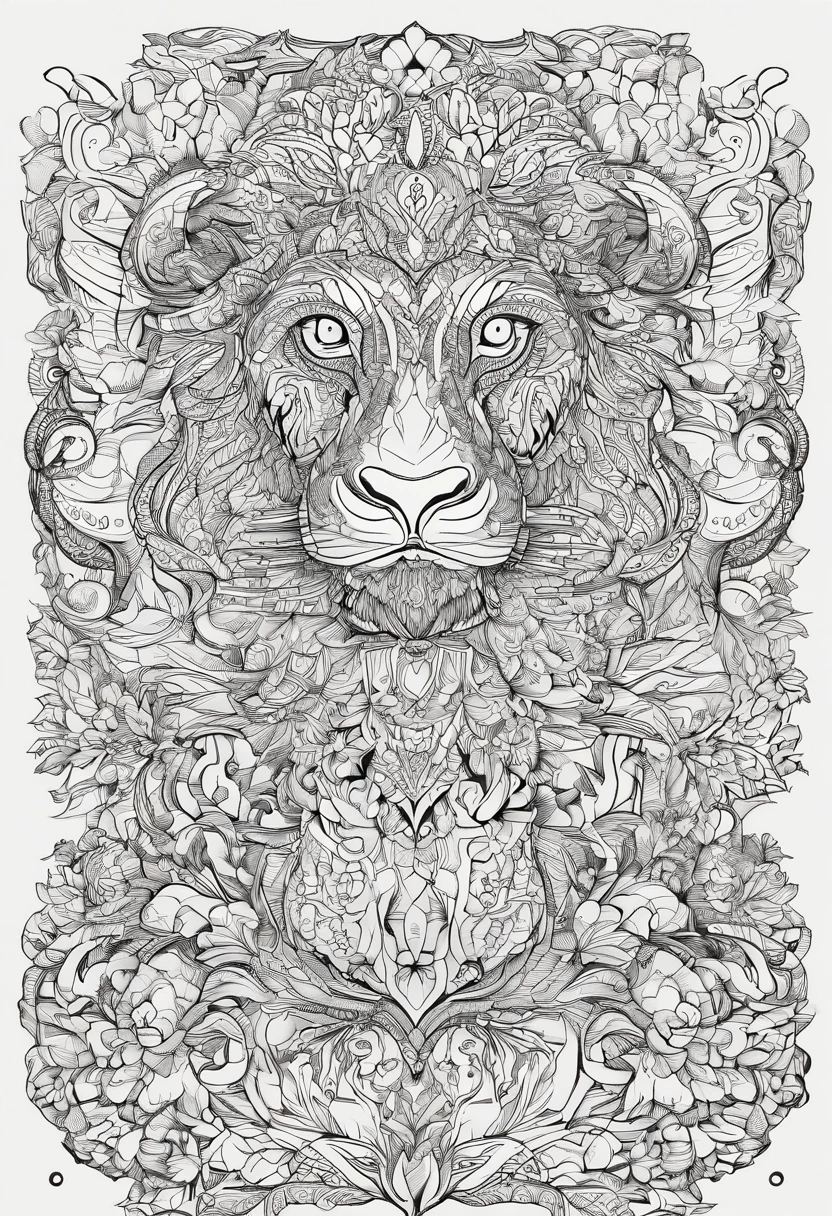 A monkey,Hand-drawn line drawings,Ultra-clear line drawings,Color style,Ultra-clear details,New Chinese,超高分辨率,8K