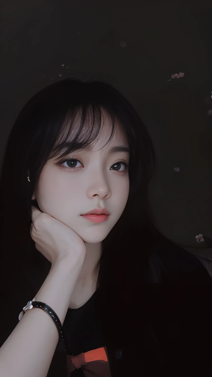 (Masterpiece), Best quality, high resolution, Highly detailed, Detailed background, Perfect lighting, En plein air, 1girll, cherry blossom in full bloom