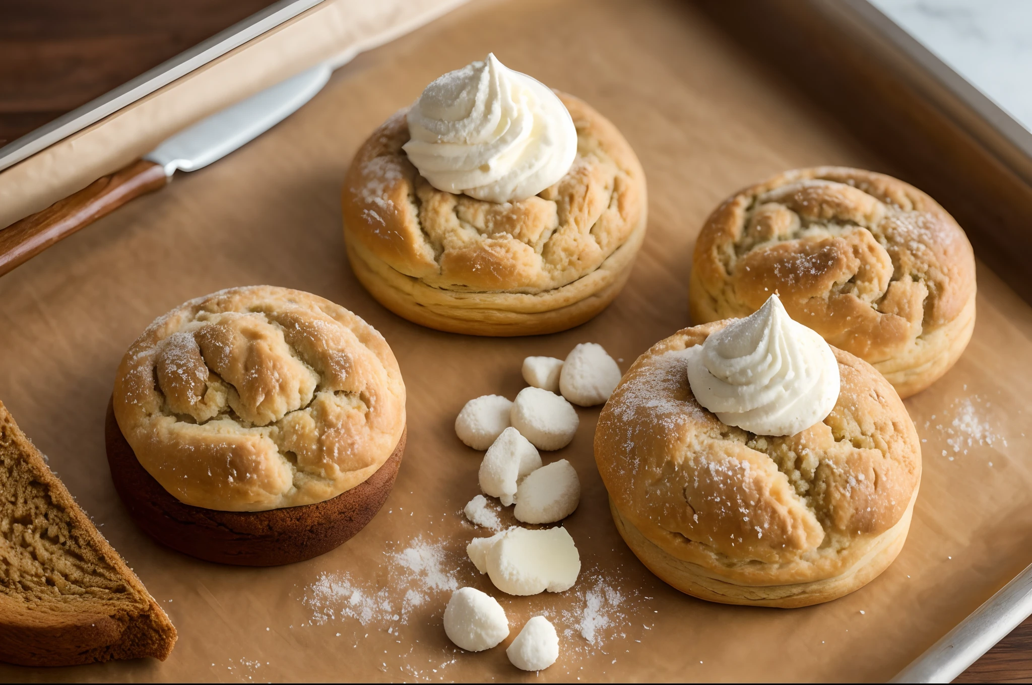 best quality,highres,ultra-detailed,baking,illustration,crisp focus,delicious colors,studio lighting,baking supplies,baker's delight,detailed ingredients,floury hands,rolling pin,dough kneading,bread rising,oven baking,sweet aroma,freshly baked goods,oventime,tempo meter,pastry chef's delight,baking magic,baking artistry,sweet creations,culinary masterpiece,enjoying the process,family bonding,baking therapy,creative recipes,culinary adventure,artistic presentation,flavor explosion,dessert heaven,gourmet delights,inspiring the senses,satisfying indulgence,culinary delight,gastronomic experience,dessert perfection,warm and cozy ambiance,scrumptious treats,baking with love