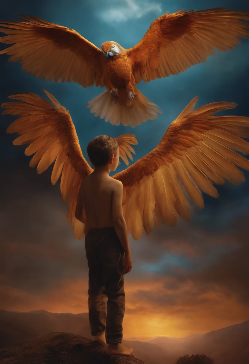 Boy have wings