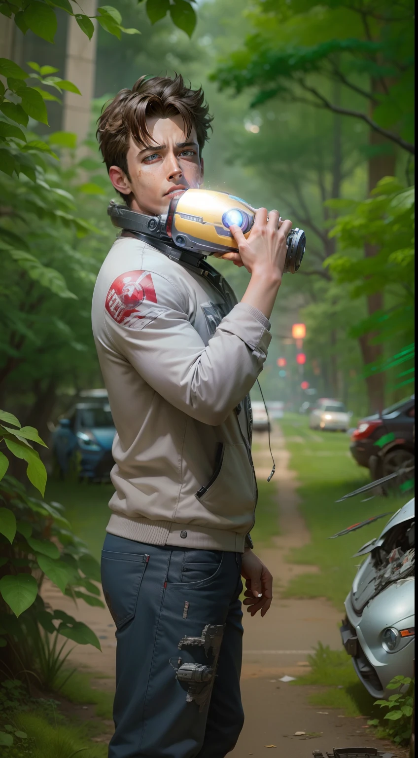 Avengers endgame background, space ship fly, calling,boom blast,car accident