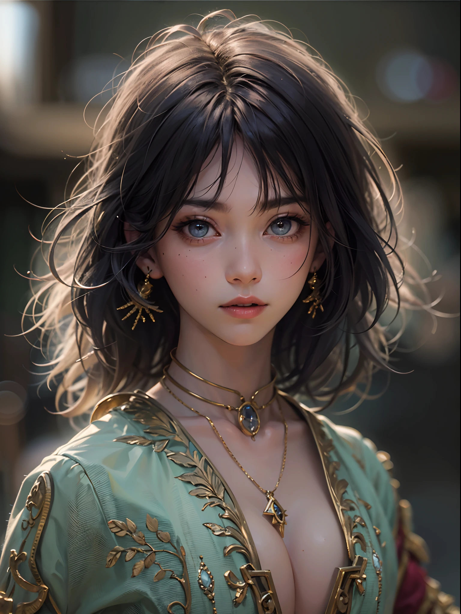 UHD, Masterpiece, High Quality, High Detail, Top Quality, Hi-Res, HD, 16k, 8k, 4K, Award-Winning BREAk, Realism, Depth of Field, Cinematic Lighting, Backlight, Symmetry, Bokeh, f/1.8, Eye Level Shot, 35mm, Hasselblad, Very Delicate and Beautiful, Very Detailed, Amazing, Fine Detail, Masterpiece, Best Quality, Official Art, Absurd, Incredibly ridiculous, Ultra detailed, High Definition, Very detailed, Beautiful cute girl, (Cowboy Shot: 1.25), Break, Hair behind the ears, Very detailed eyes and face, Beautiful detailed eyes, Face light, 18 years old, (black long straight hairstyle: 1.2), detailed hair, (slender: 1.15), perfect anatomy, perfect proportions, (Ancient Chinese city background: 1.25), detailed background, (looking at the viewer, facing the viewer: 1.15), ((seductive model pose)), (((dynamic pose))), cinematic lighting, NSFW