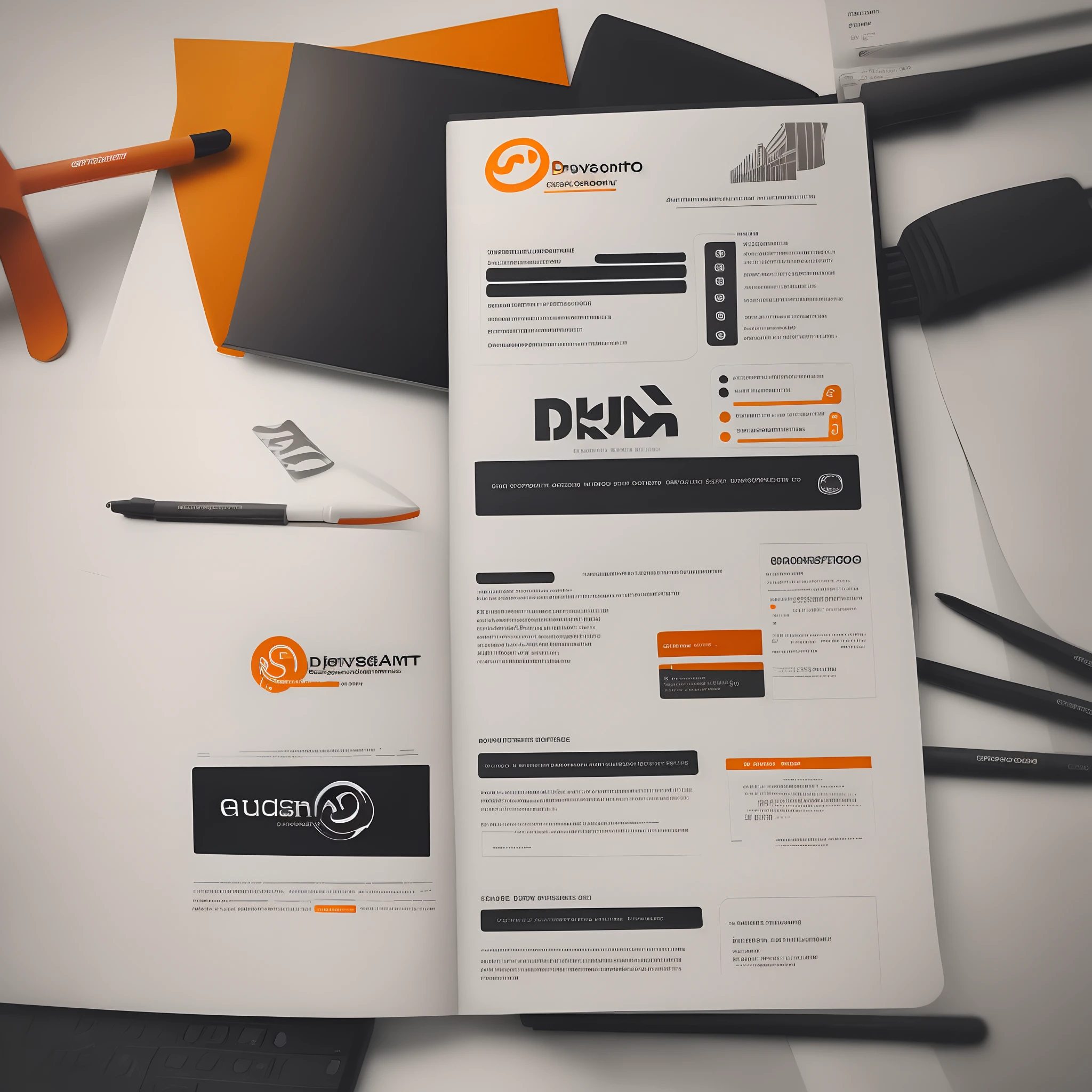 create a "brand development" logo