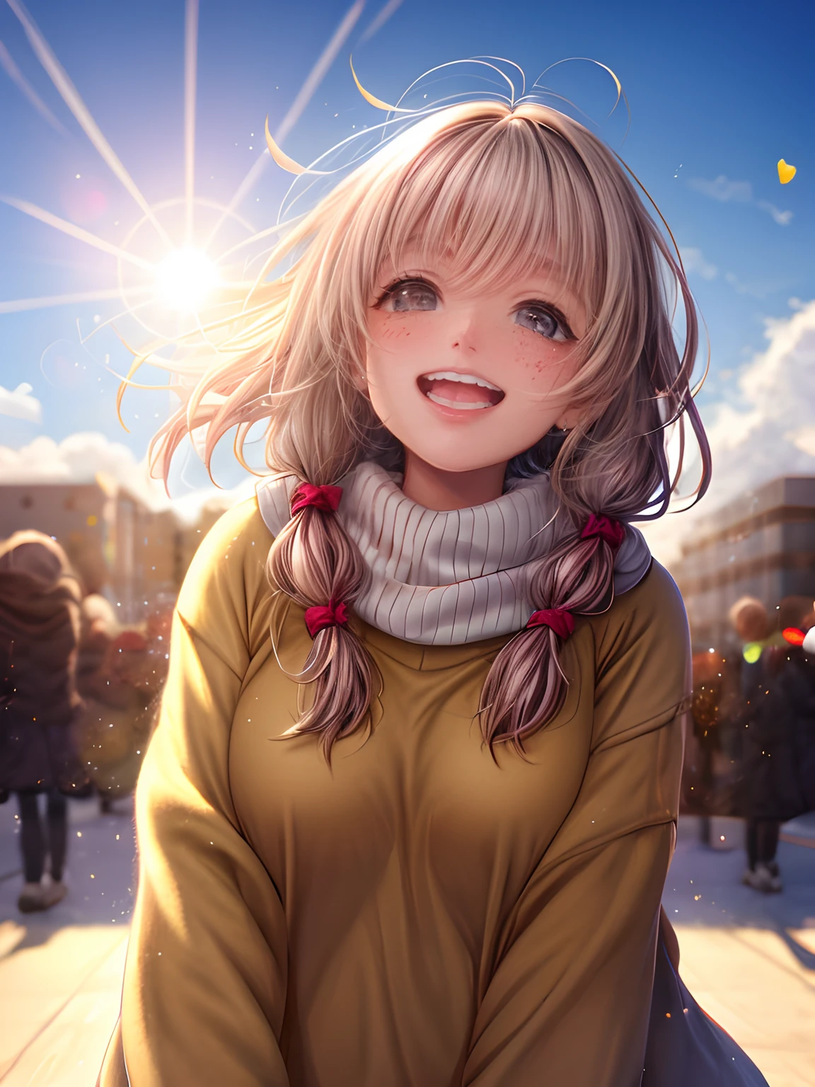 Detailed face girl