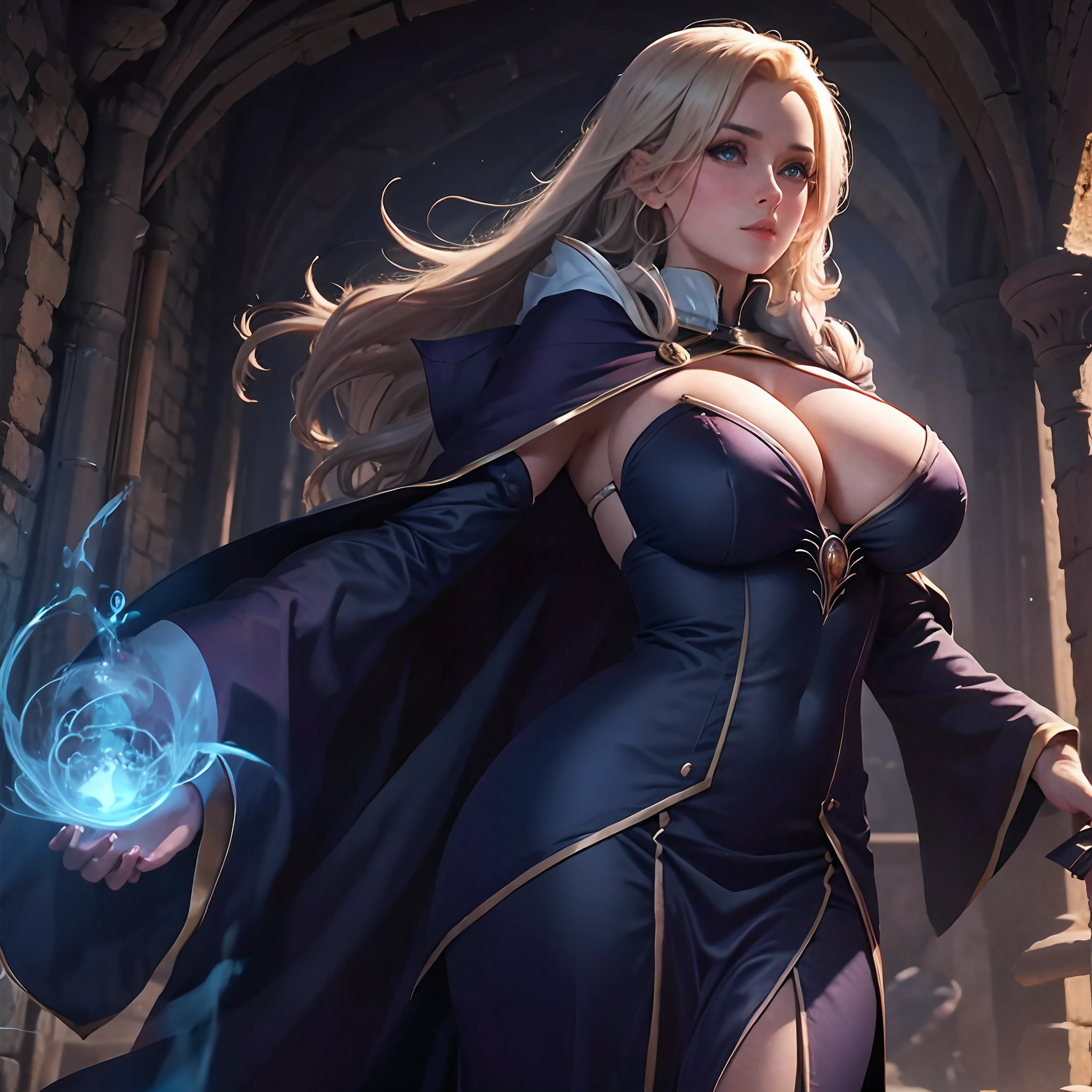 Busty mage
