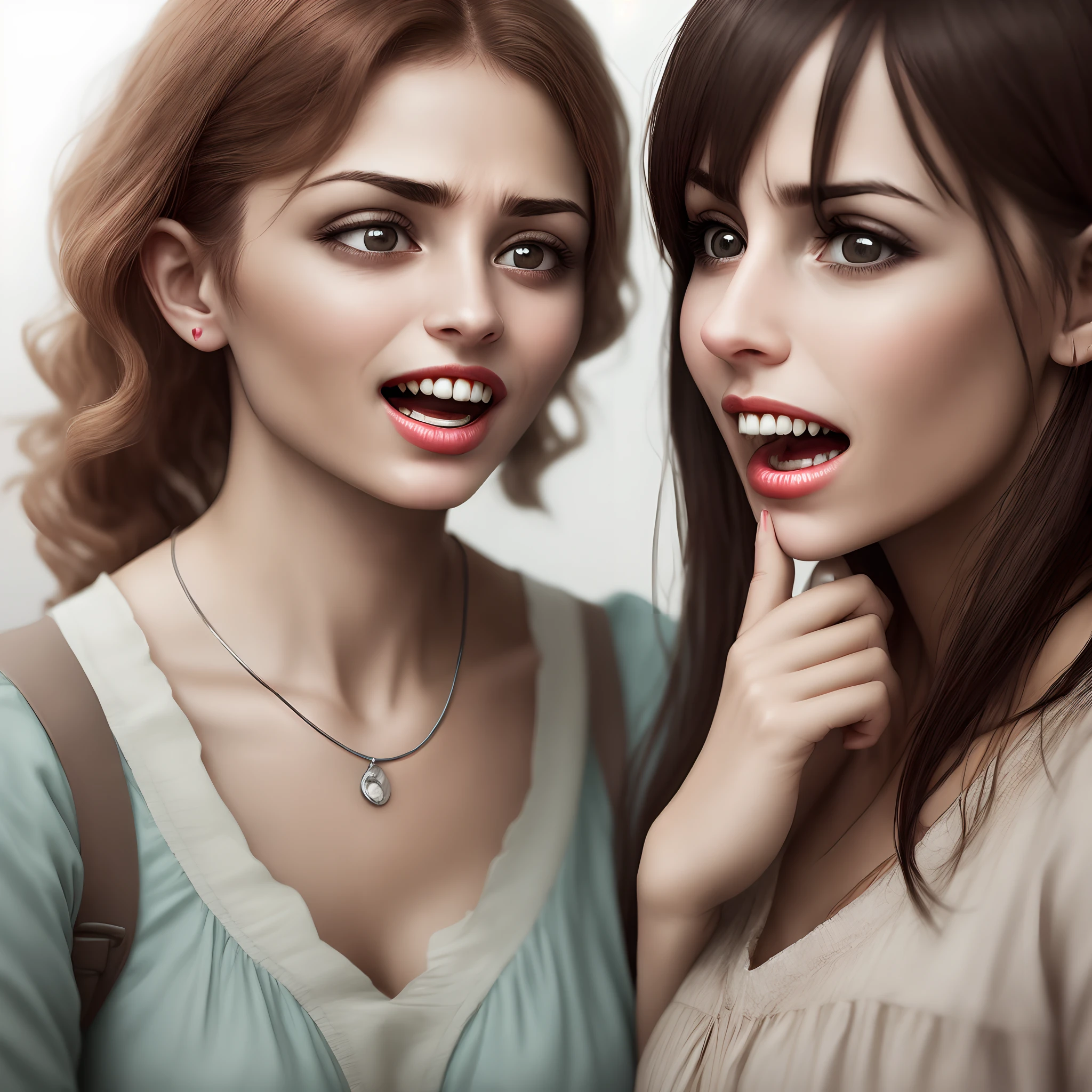 Women undergoing caries treatment
