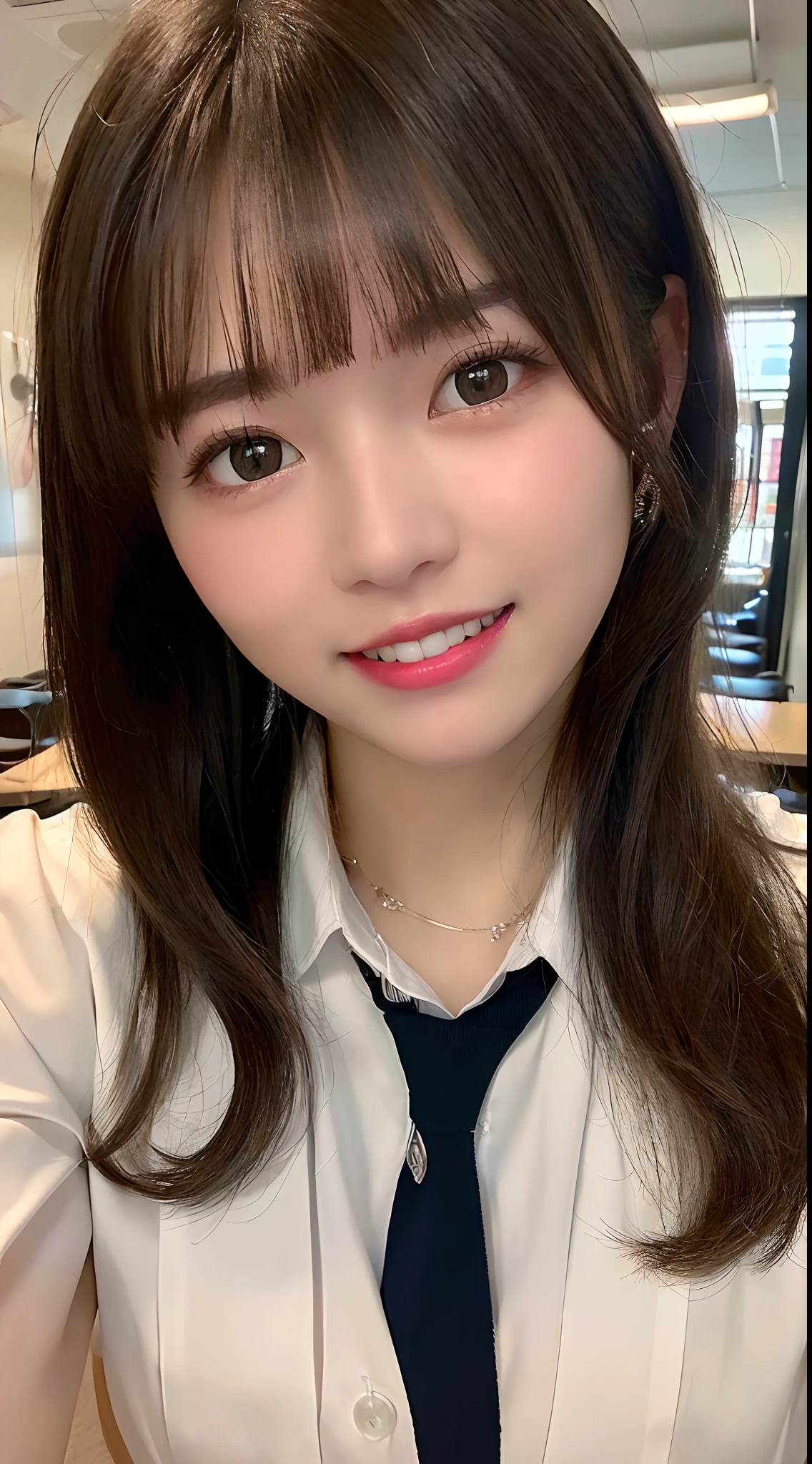 Mix 4, (8K, Raw photo, Best image quality, masterpiece: 1.45), (Realistic, Photorealistic: 1.37), One Girl, cute, Cityscape, night, rain, Wetty, Professional Lighting, Photon Mapping, Radio City, Physically Based Rendering, Gradient black hair, Gray Hair, Short Curly Hair, Handsome, With a girl, (((Randomly generated plain clothes))), Highest quality photos, High resolution, 1080P, (Clear Face), (Detailed face description), (Detailed hand description), (masterpiece), (Exquisite CGI)、Extreme light and shadow、Disheveled Hair、masterpiece、Rich details、(Beautiful Faces)、(Highest quality pho(Masseter muscle area)、(Detailed eyes)、Look in front of you、Thin clavicle、((Slim and large))、((Office Looksuit)))、((cute服))、((Shinjuku ward))、(Shot from random perspectives)、(((first round)))、Earrings、Big smile、Drawing the whole body from the knees、Leaning against a wall